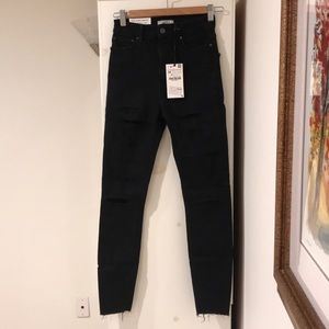 Zara high rise skinny jean